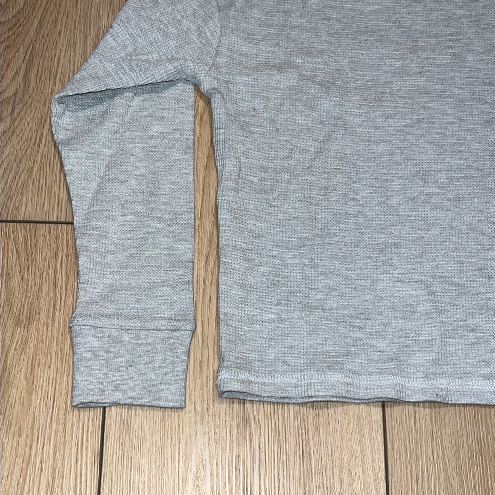 Forever 21 Light Gray Waffle Knit Top - Picture 6 of 8